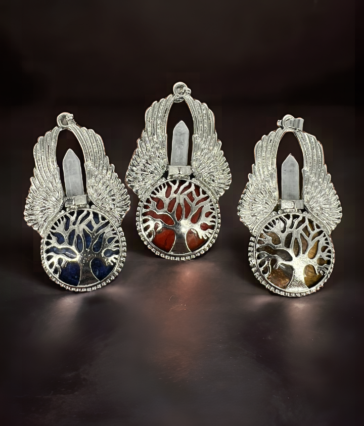 Angel Wings point, Tree of Life (incluye cadena/ chain included)