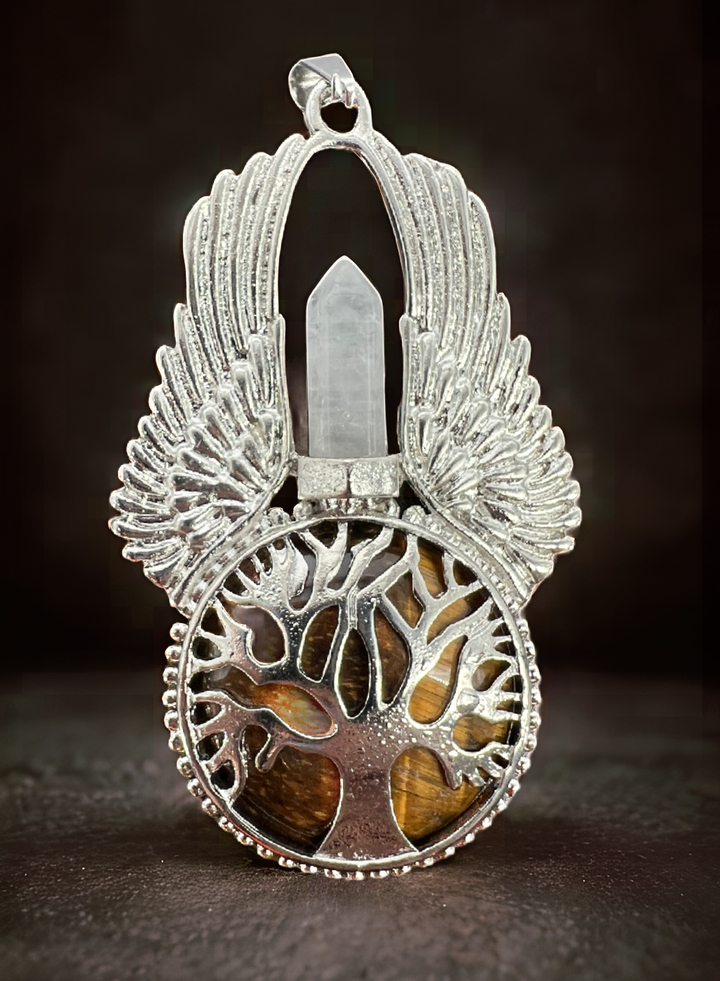 Angel Wings point, Tree of Life (incluye cadena/ chain included)