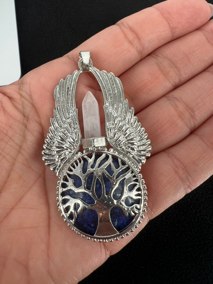 Angel Wings point, Tree of Life (incluye cadena/ chain included)