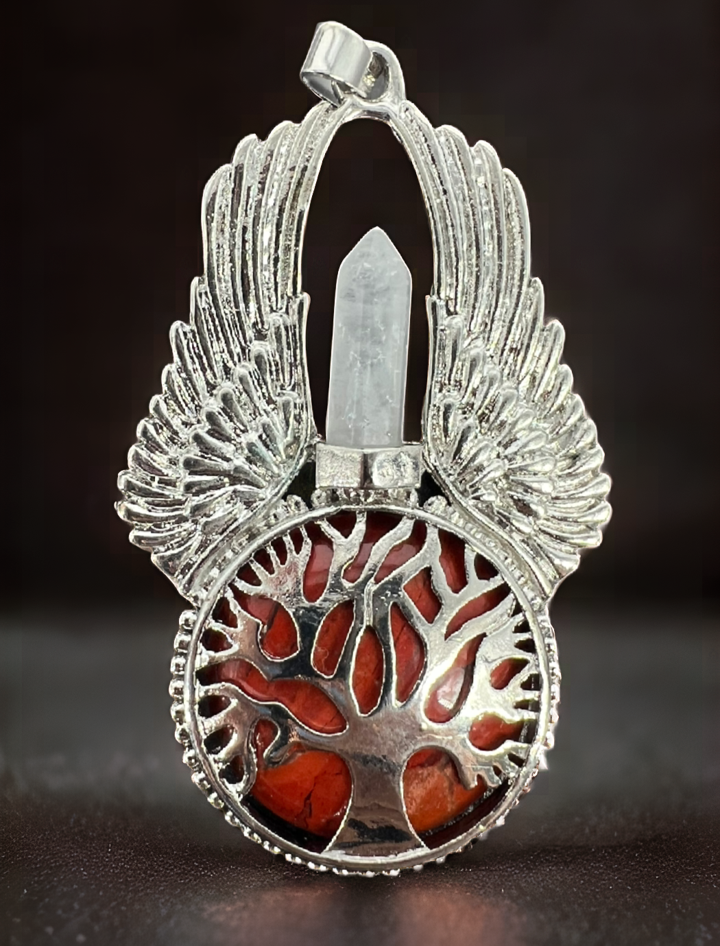 Angel Wings point, Tree of Life (incluye cadena/ chain included)