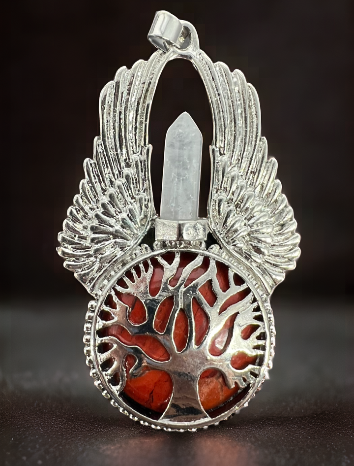 Angel Wings point, Tree of Life (incluye cadena/ chain included)